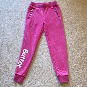 Girls Butter sweatpants size Small